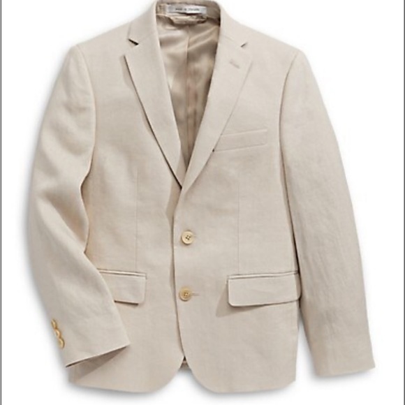 Boy’s Linen Blazer - Picture 5 of 6